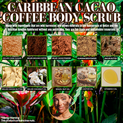 CARIBBEAN CACAO COFFEE BODY SCRUB